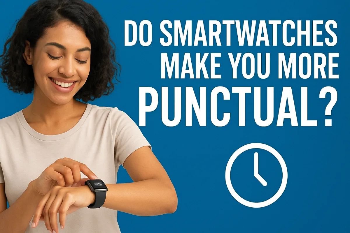 SMARTWATCHES MAKEING US PUNCTUAL