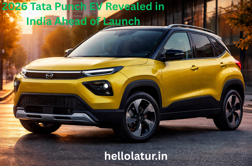 2026 Tata Punch EV Revealed in India Ahead of Launch