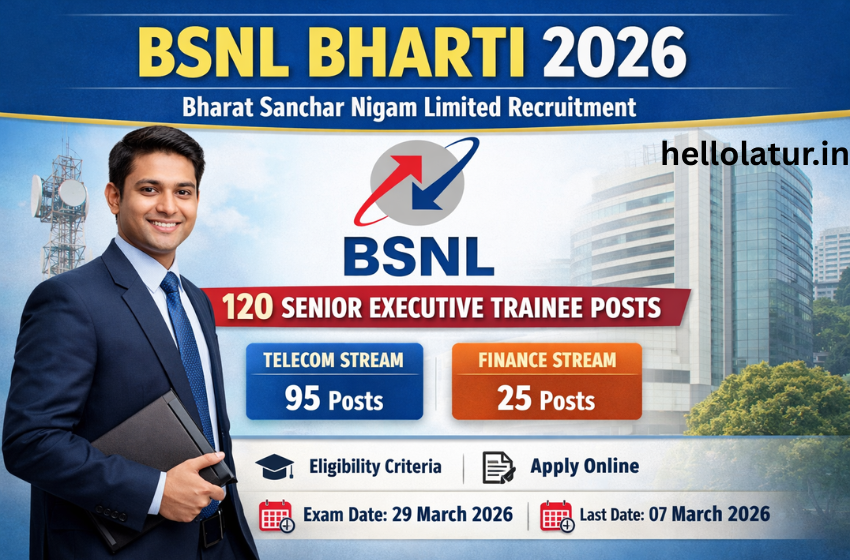 Bharat Sanchar Nigam Limited Recruitment 2026